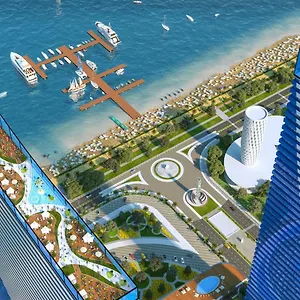 Daire Panorama Sea View Orbi City Beach